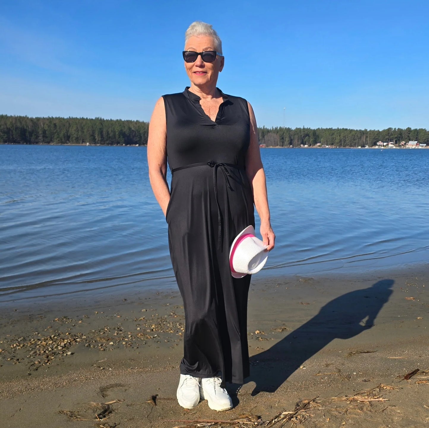 She Did golf skirt beige Tartan