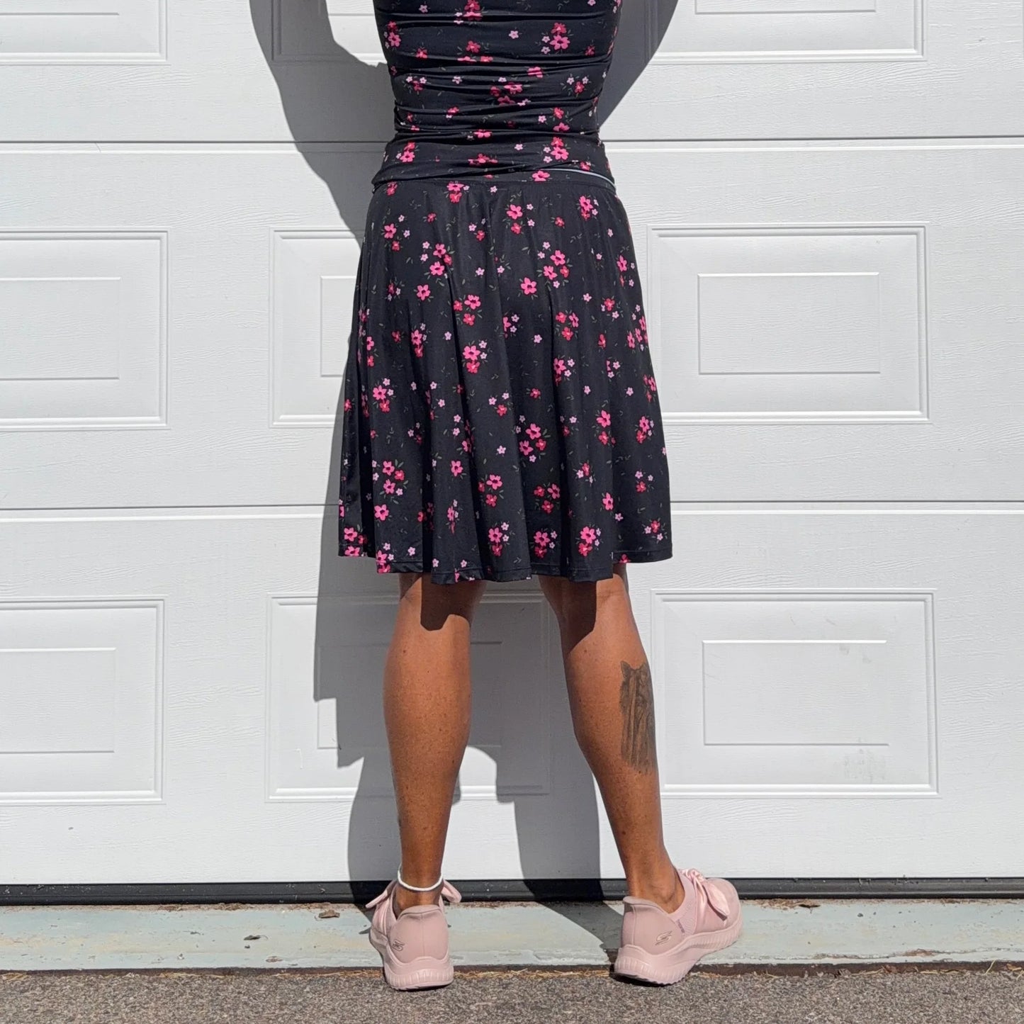 She Did golf skirt red