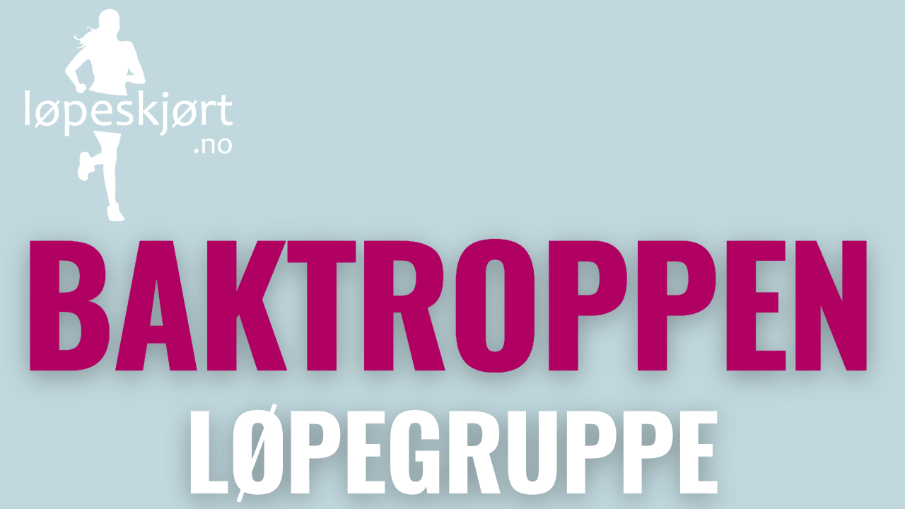 T-skjorte Baktroppen Løpegruppe lys blå