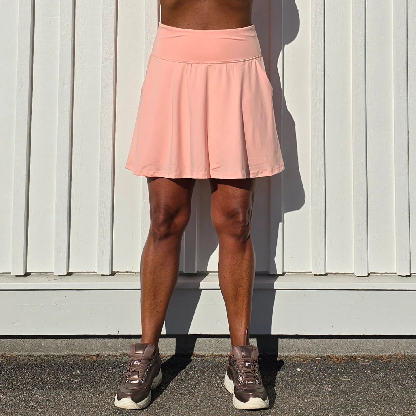 She Did running skirt Soft Pink