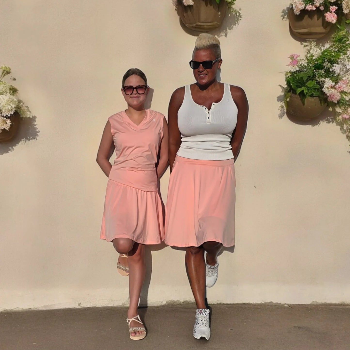 She Did running skirt Soft Pink