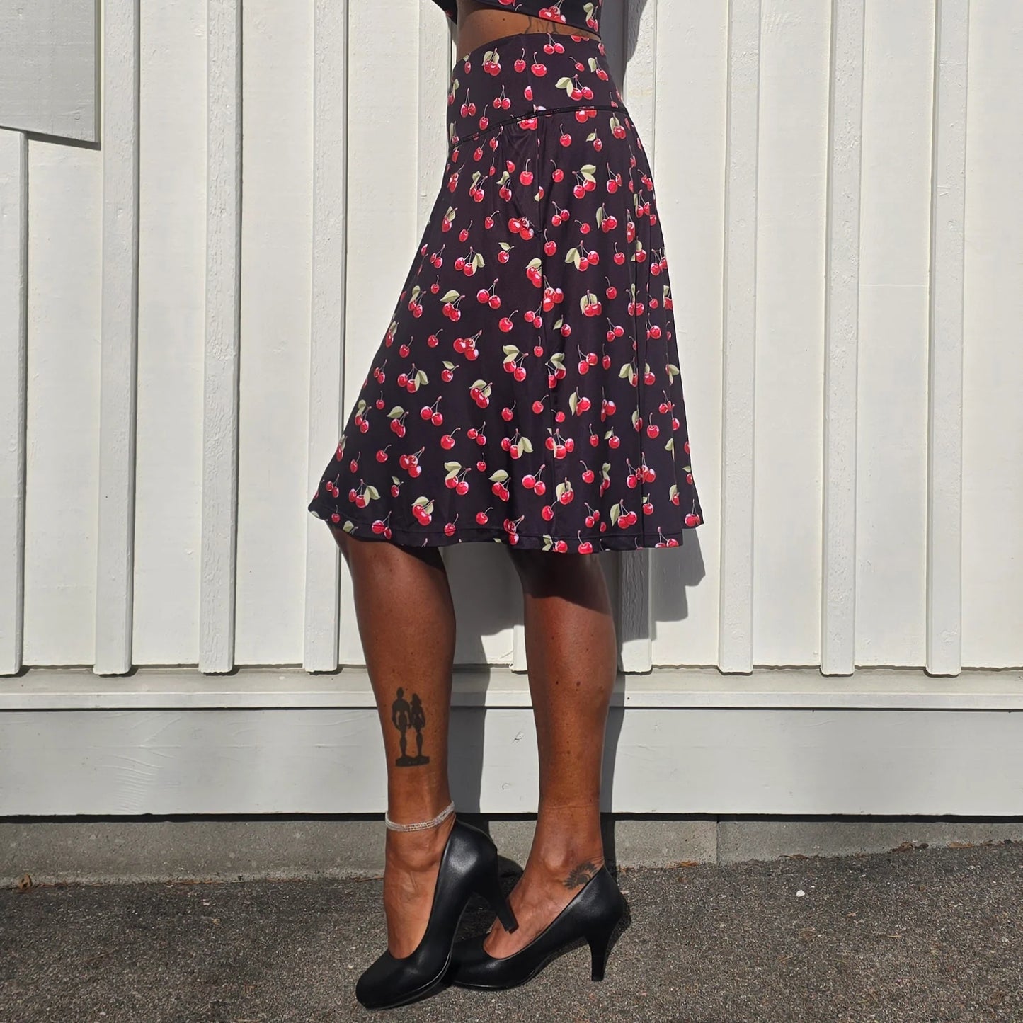 She Did golf skirt beige Tartan