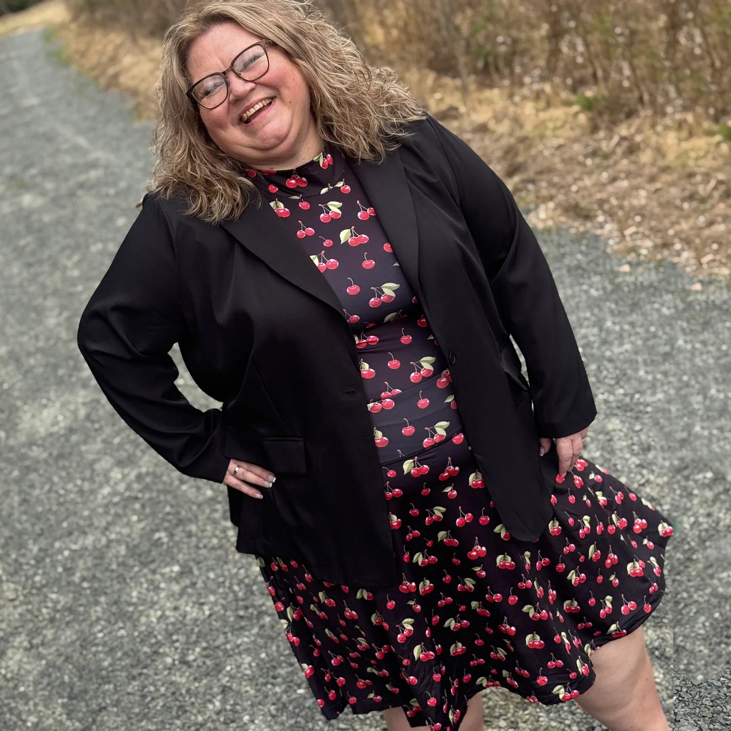 She Did golf skirt beige Tartan