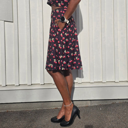She Did golf skirt beige Tartan