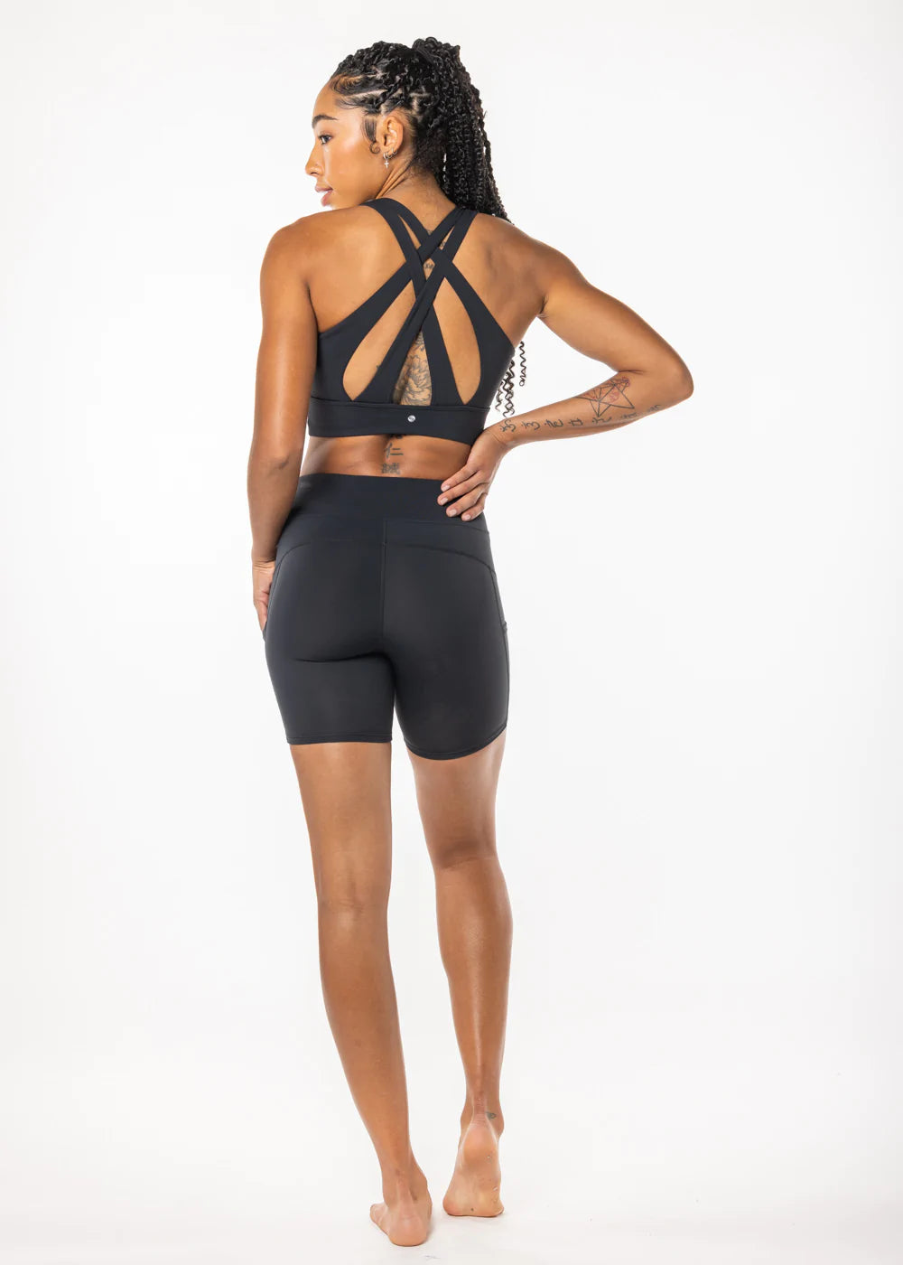 Redemption Shortie medium length 6" black