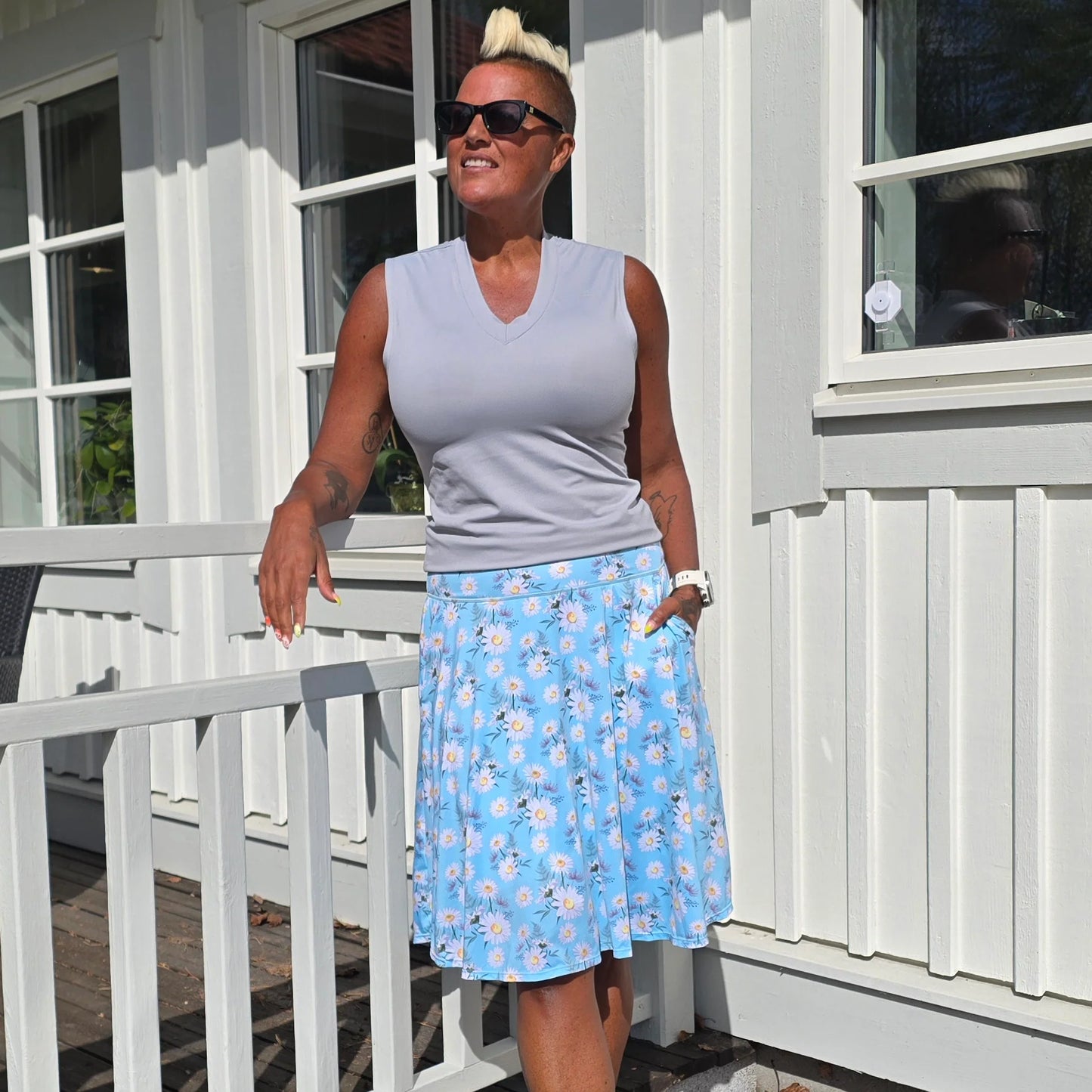 She Did golfskjørt med lommer