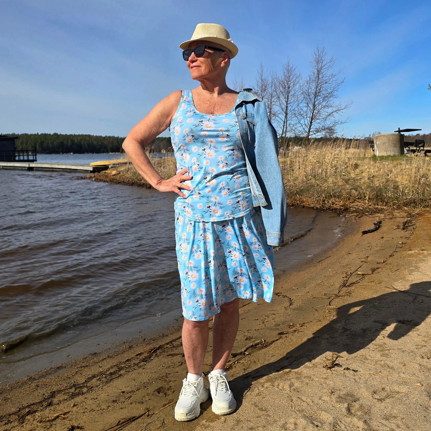 She Did golfskjørt med lommer