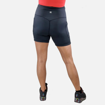 She Did Kort bikershorts svart