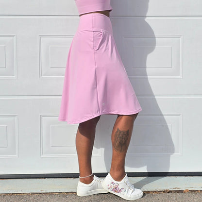 She Did golf skirt red