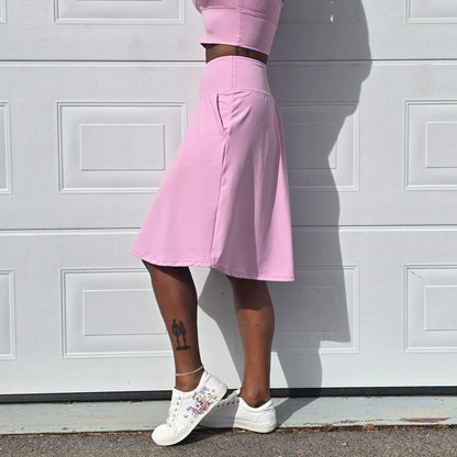 She Did golf skirt red