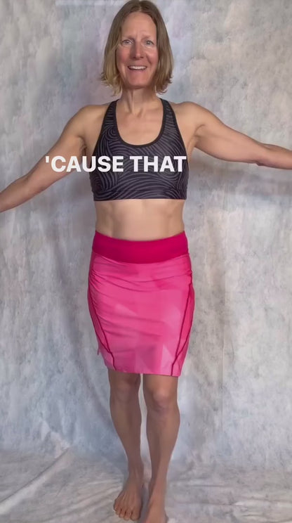Go Longer Skirt - Aloha - Forhåndsbestilling: Sendes juni 2026