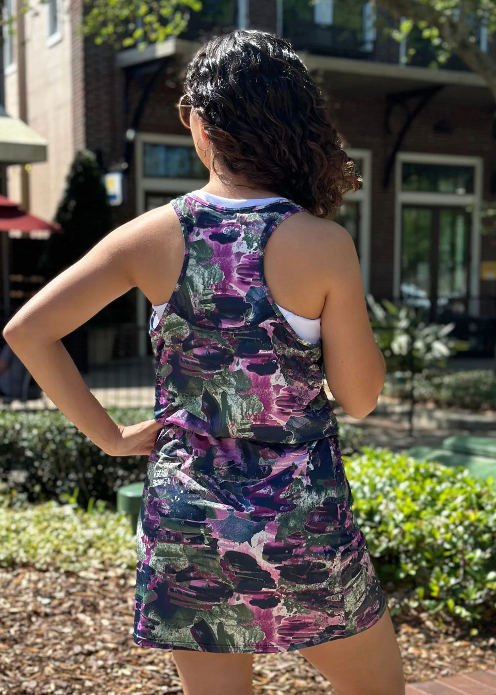 Cabana Dress Purple Bliss running dress
