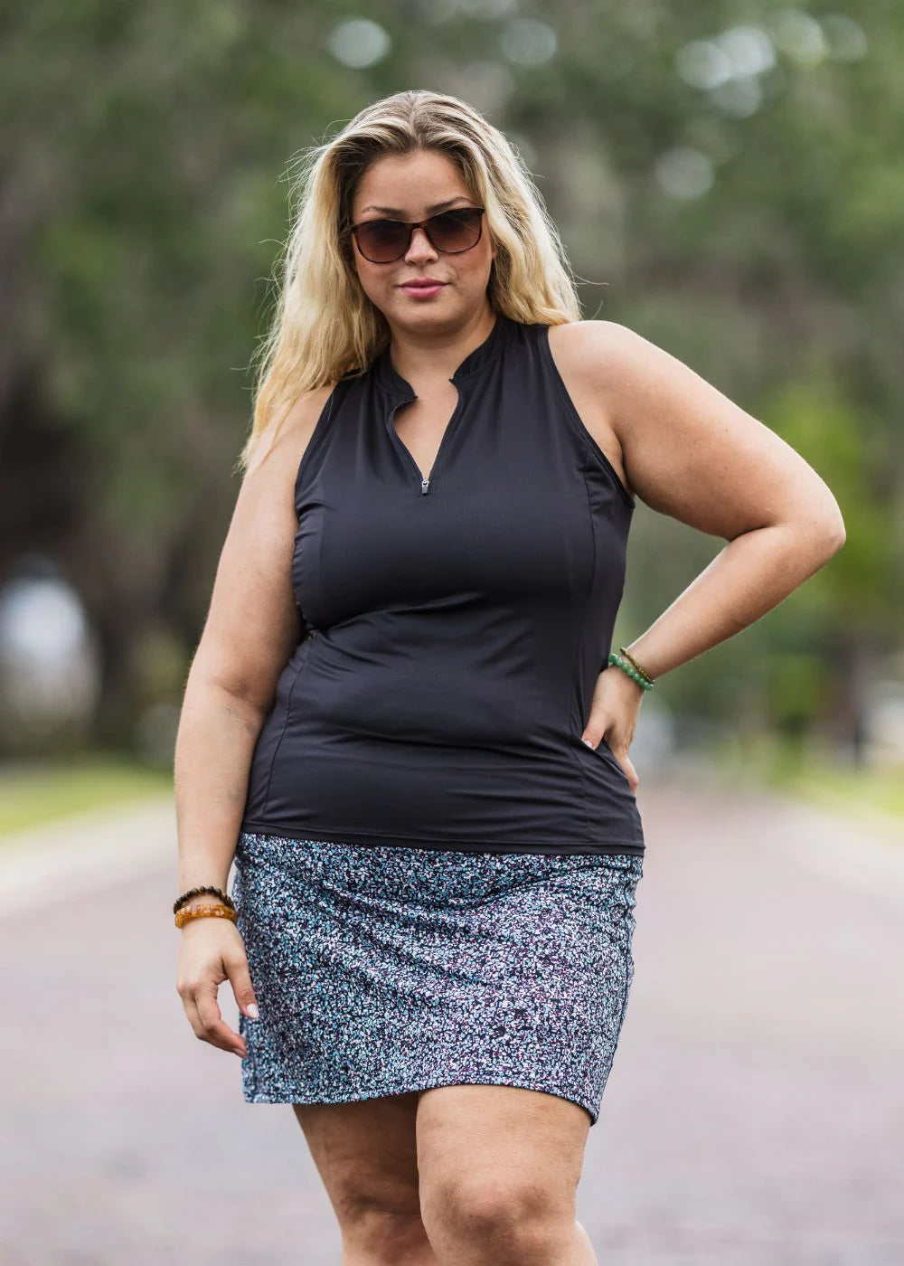 Happy Girl Skirt Blue Mineral